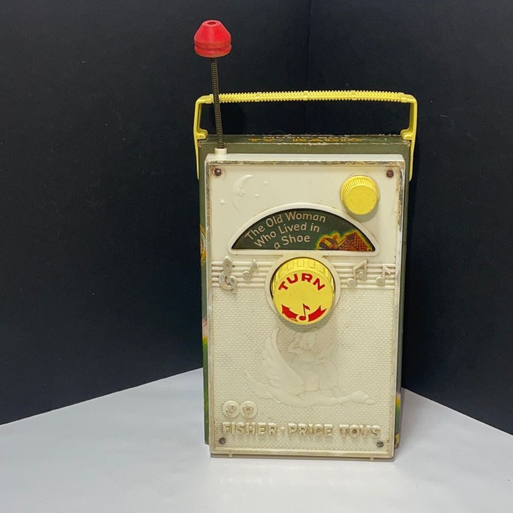 1968 Vintage Fisher Price Music box toy in working order!